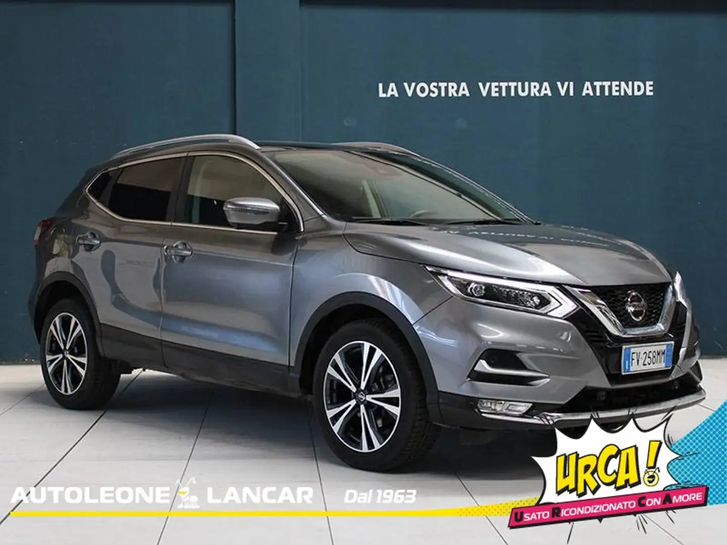 Nissan Qashqai 1.5 dci Tekna+ 115cv dct AUTOMATICA E6 Gris - 1