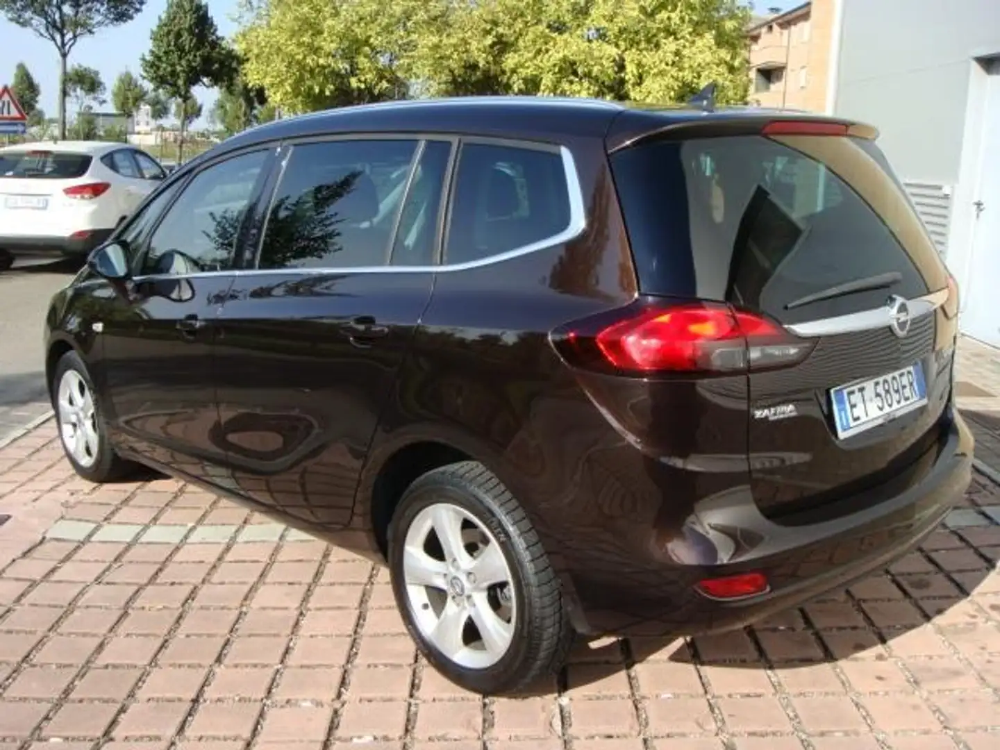 Opel Zafira Tourer 1.6 T 7 POSTI !! SUPER ACCESSORIATA !! Marrone - 2