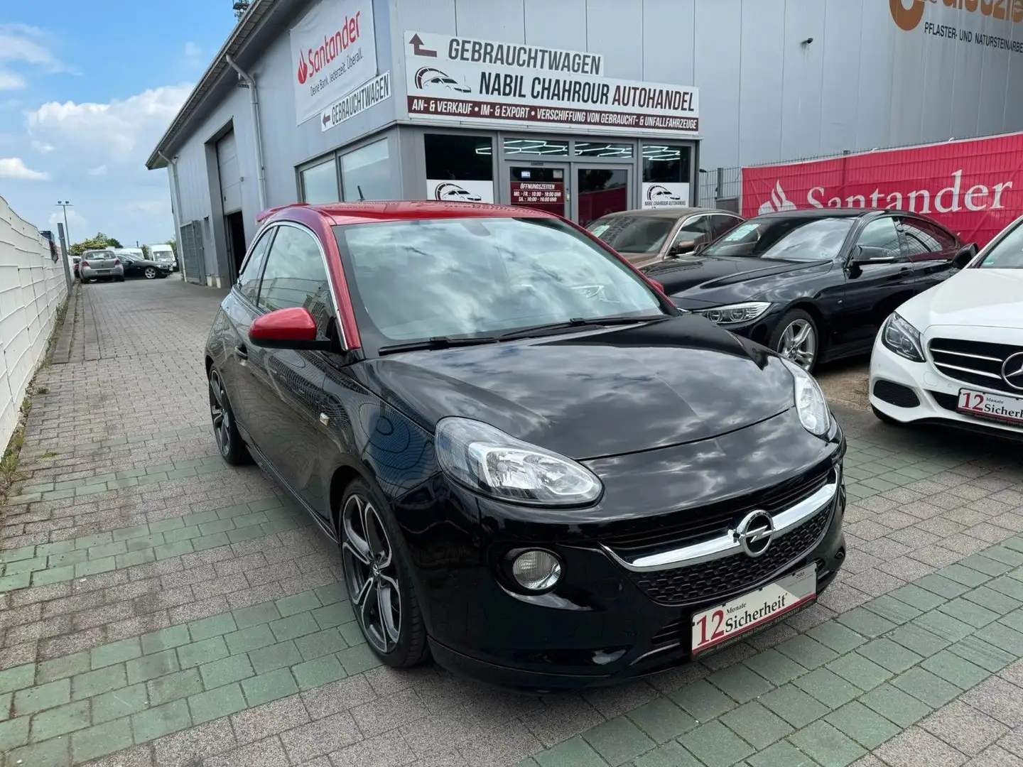 Opel Adam S 110KW Teilleder 18Zoll PDC TEMPOMAT Černá - 1
