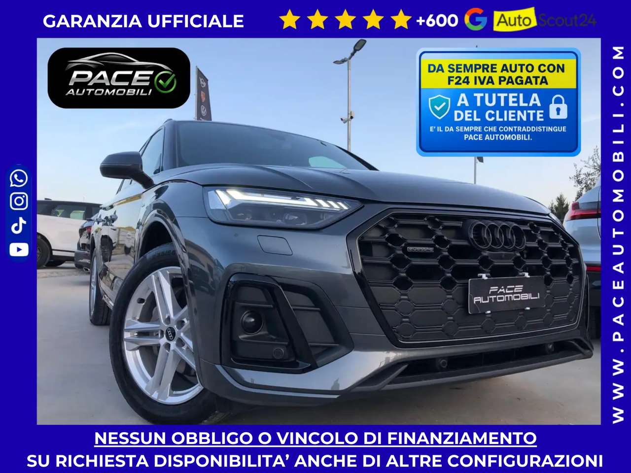 Audi Q5 40D S LINE S-LINE SLINE BLACK PACK KAMERA PDC LED