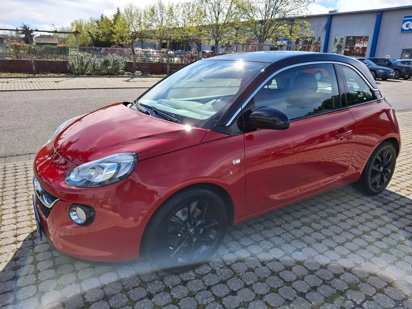 Opel Adam Jam, 2.Hd, TÜV neu, Klima, Tempomat, Allwetter Rojo - 1