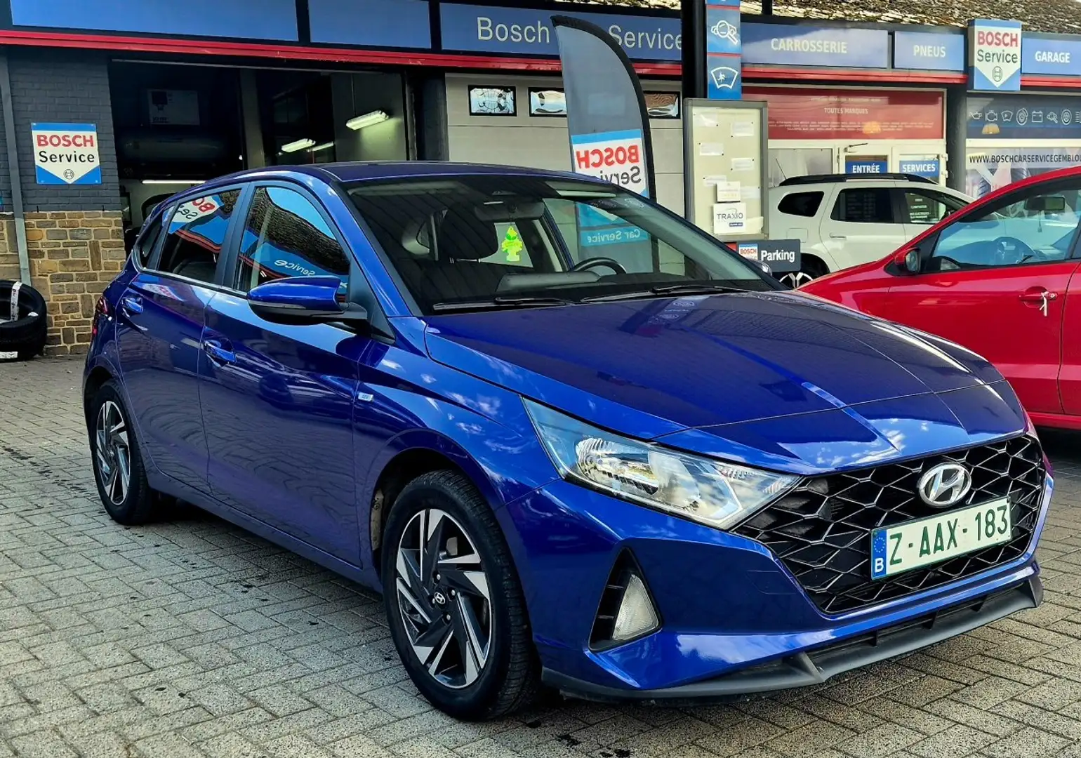 Hyundai i20 i20 1.0 T-GDi MHEV Techno AUTOMATIQUE Blau - 2