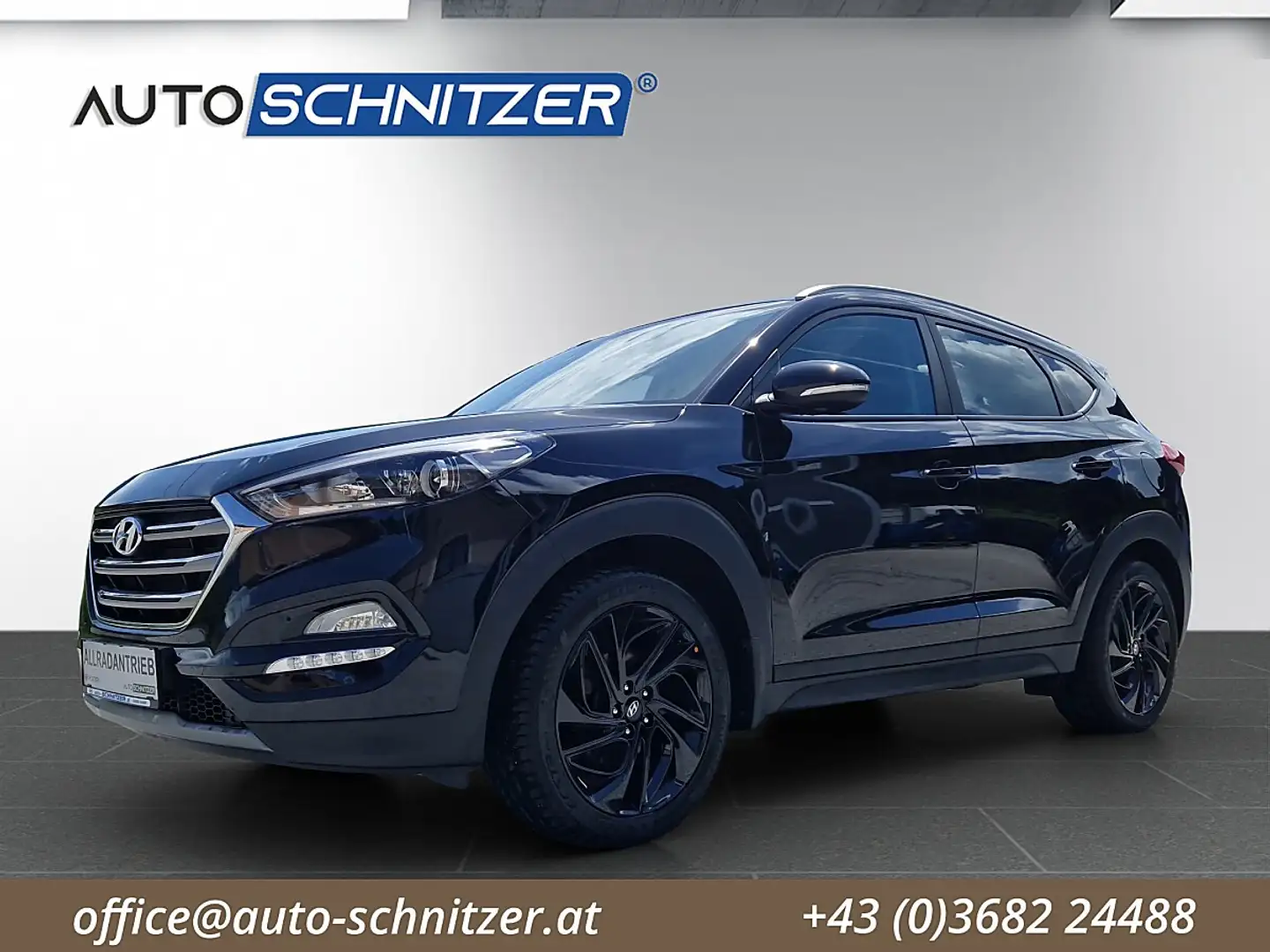 Hyundai TUCSON Tucson 2,0 CRDI 4WD Business Class Schwarz - 1