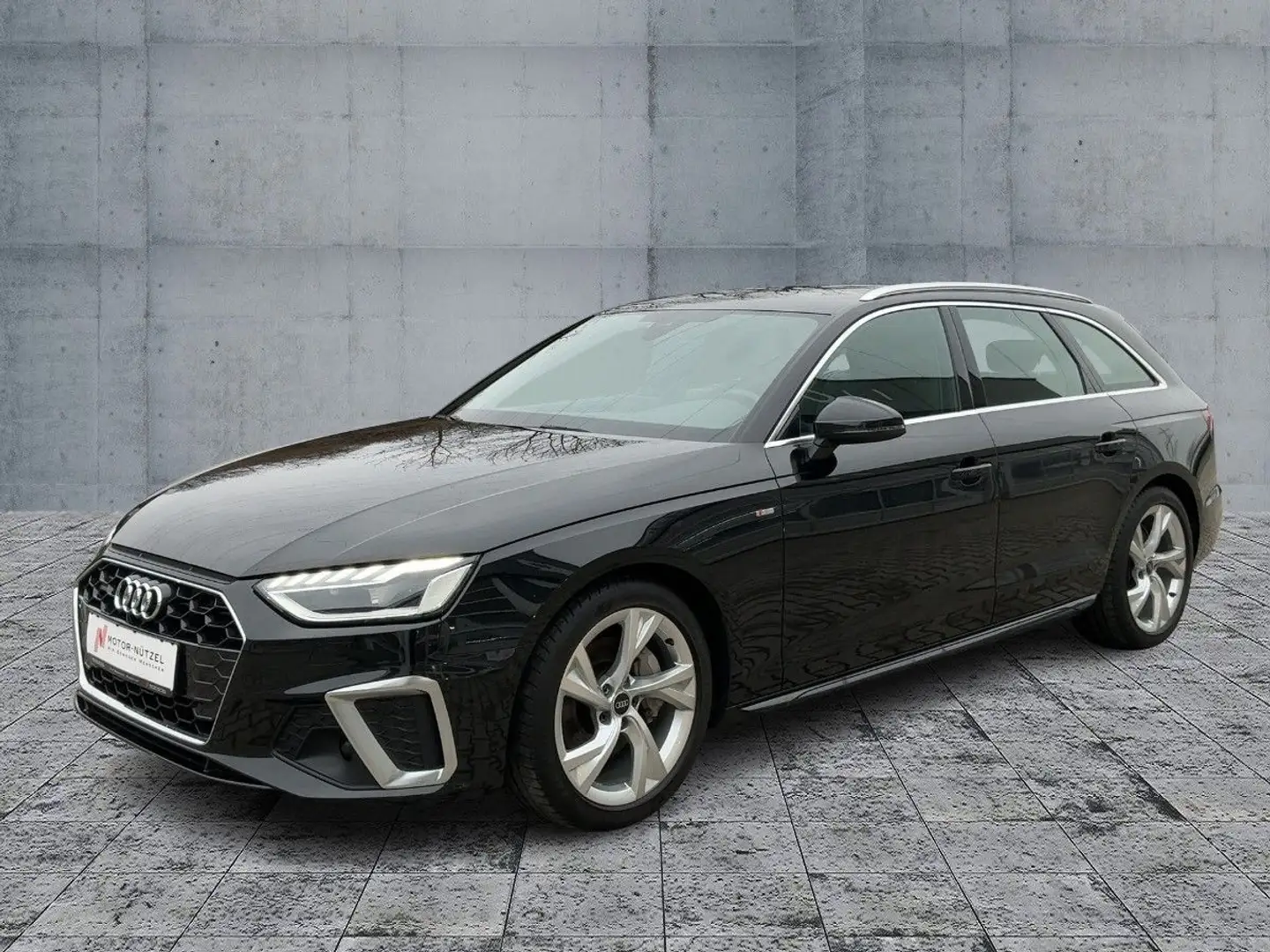 Audi A4 40 TDI QU 2x S-LINE 5JG+LED+NAV+AHK+ACC Schwarz - 2