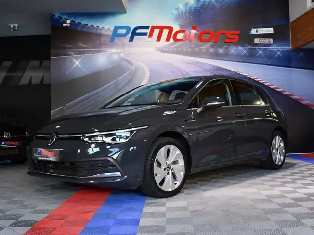 Volkswagen Golf 8 Style 1.5 TSI 150 BVM6 GPS Virtual ACC Alcantara Ergo Lane Front Attelage JA 17