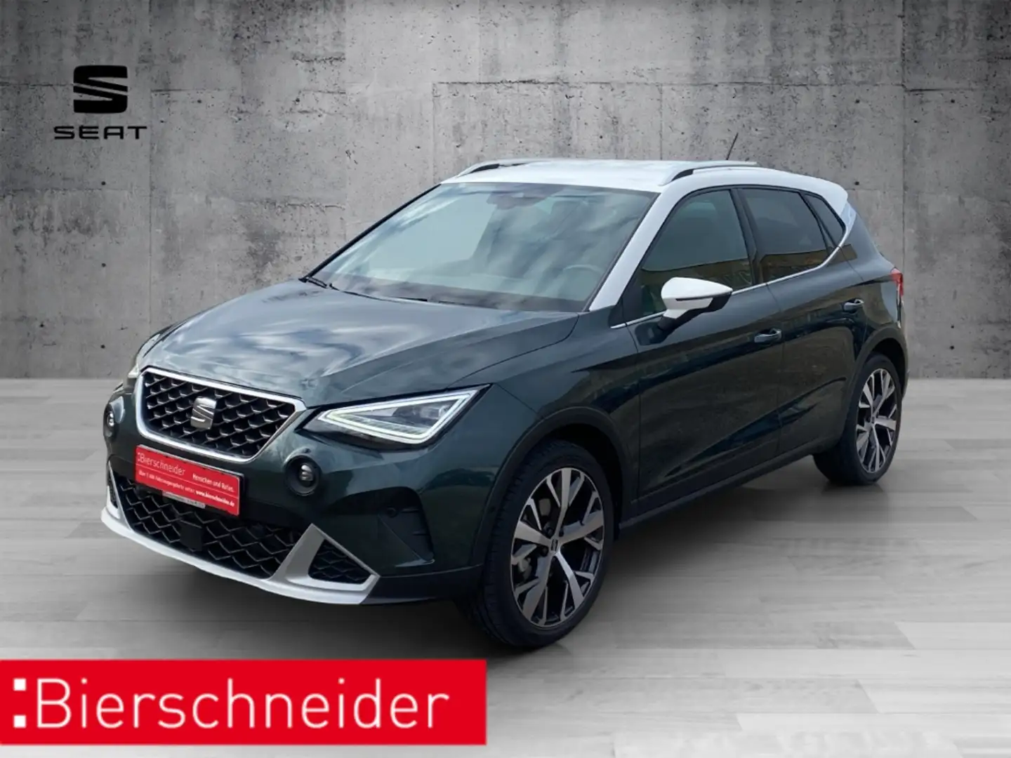 SEAT Arona 1.0 TSI DSG Xperience 18 LED Navi Kamera WP Grün - 1