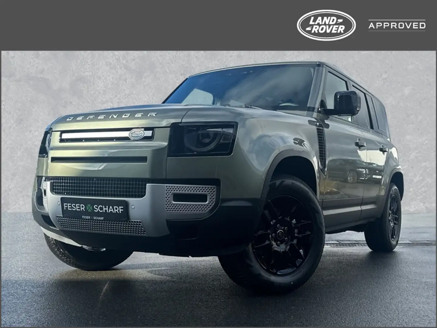 Land Rover Defender D200 110 S 19'' AHK Winter & Assistenz Pak Grün - 1
