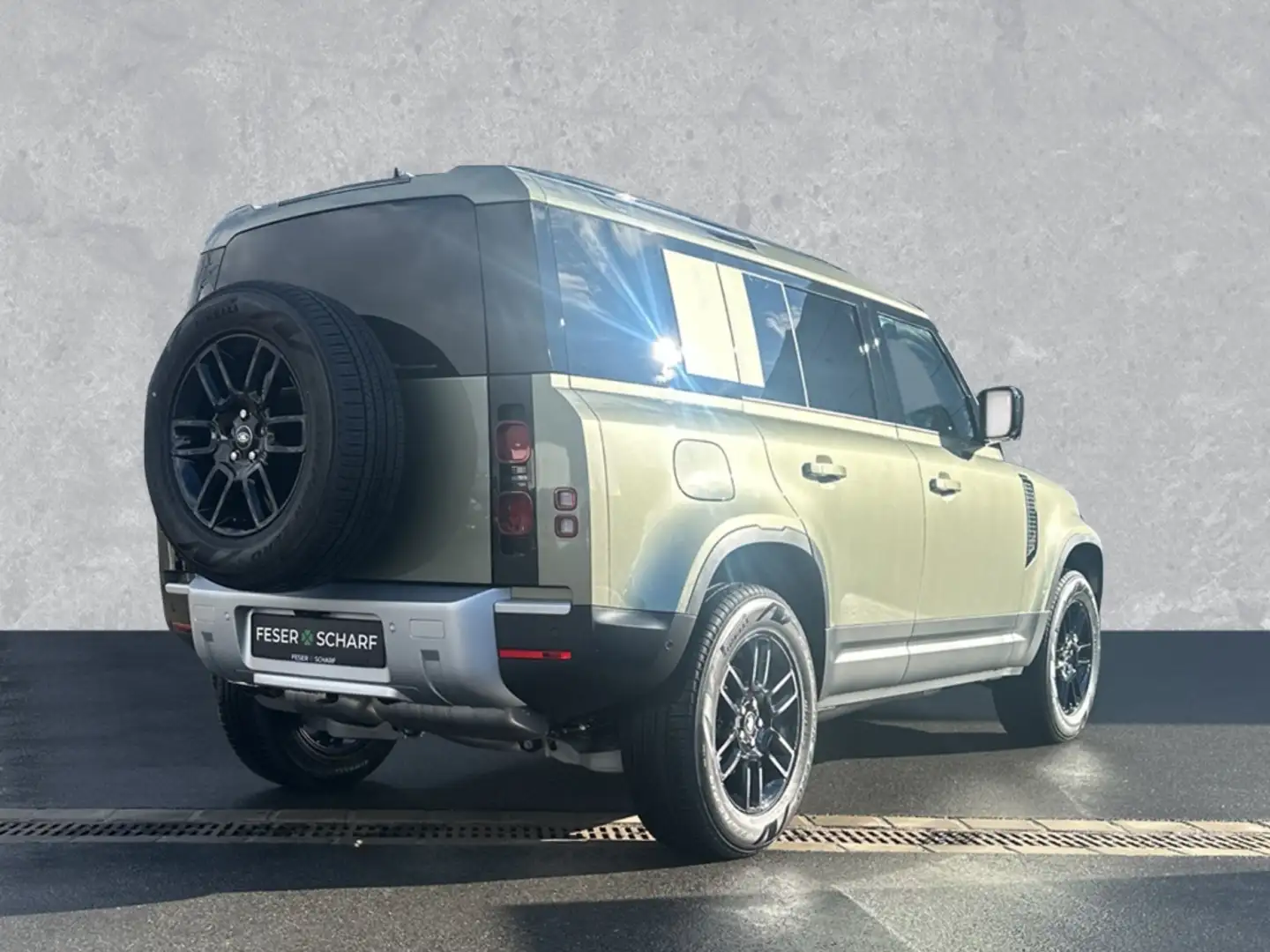 Land Rover Defender D200 110 S 19'' AHK Winter & Assistenz Pak Vert - 2