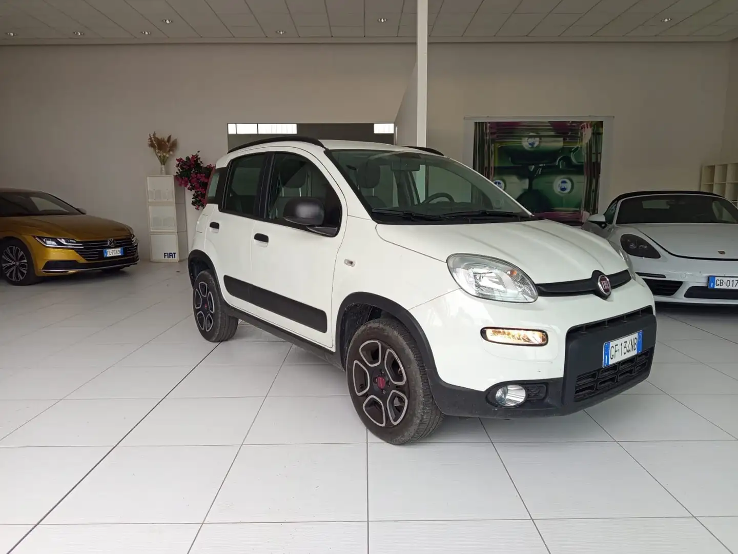 Fiat Panda Panda 0.9 TwinAir Turbo Natural Power City Cross Blanc - 1