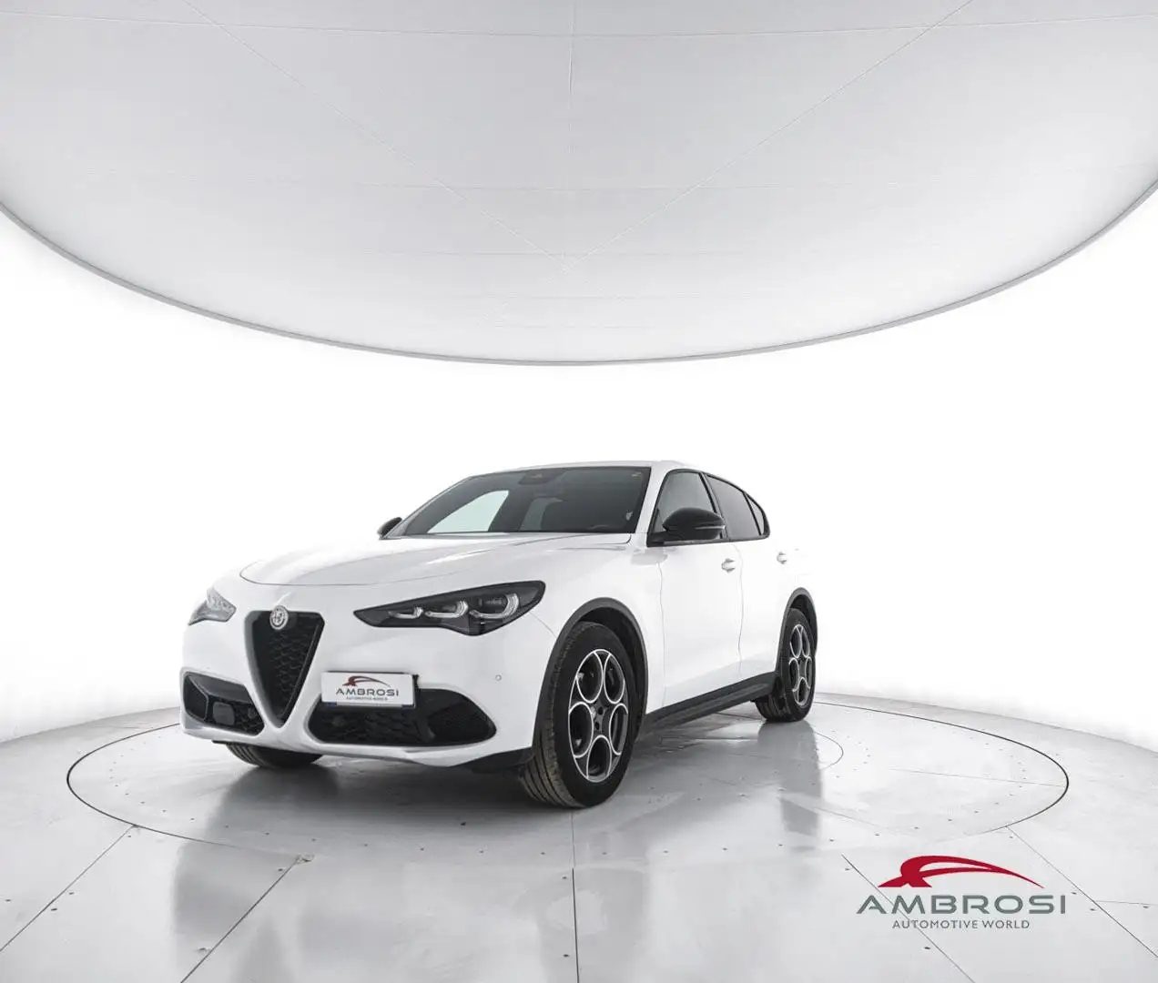 Alfa Romeo Stelvio 2.2 t Sprint rwd 160cv auto Bianco - 1