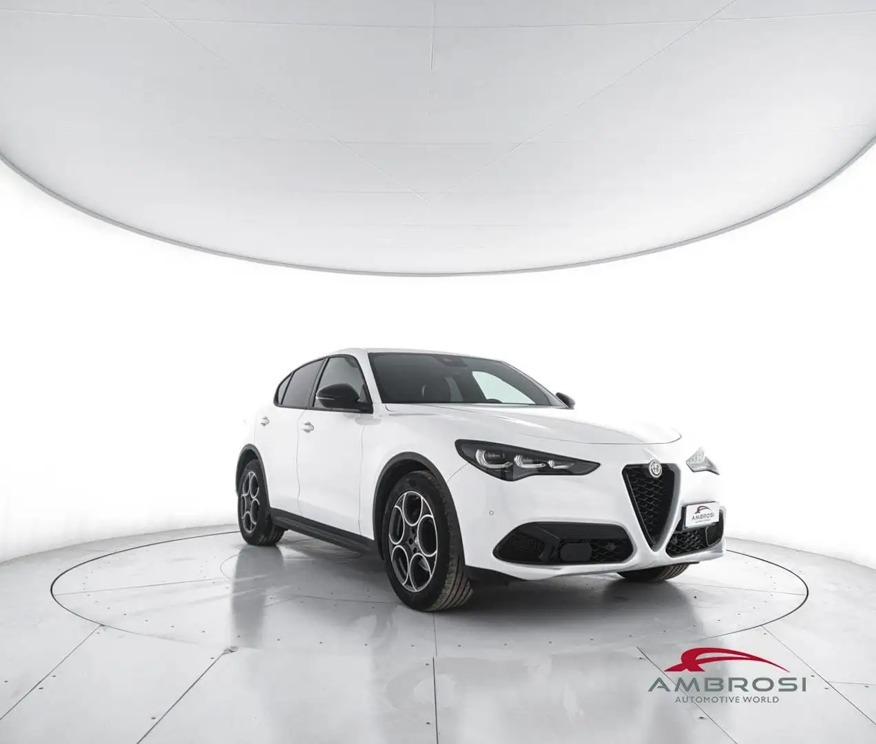 Alfa Romeo Stelvio 2.2 t Sprint rwd 160cv auto Bianco - 2