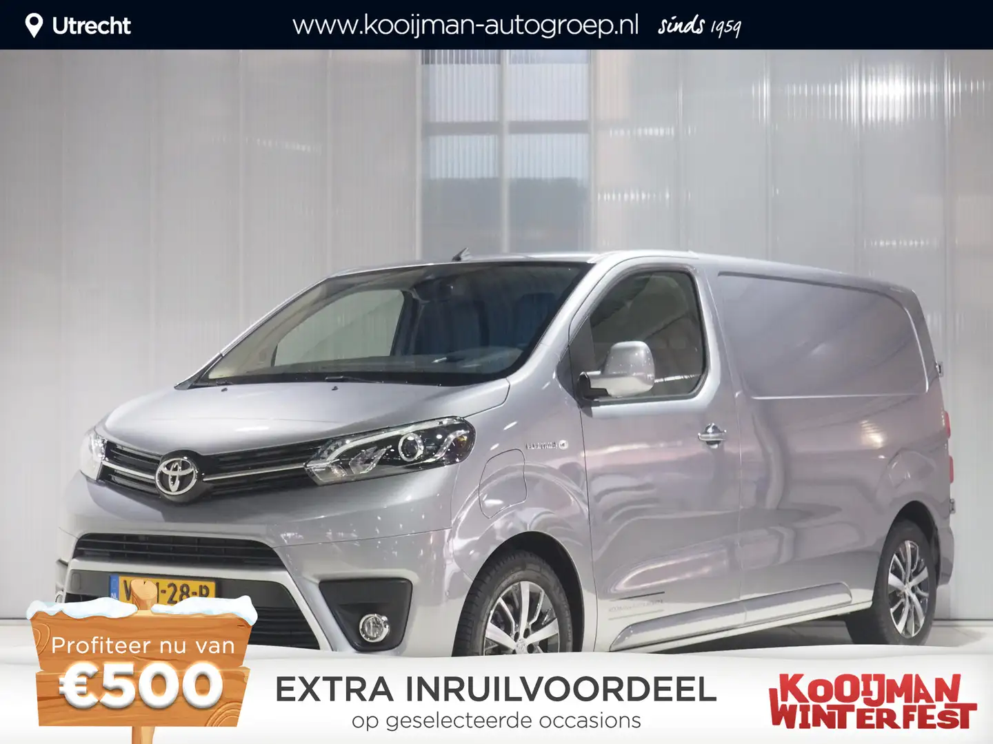 Toyota Proace Electric Worker Extra Range Innovator | Groot accu Argent - 1