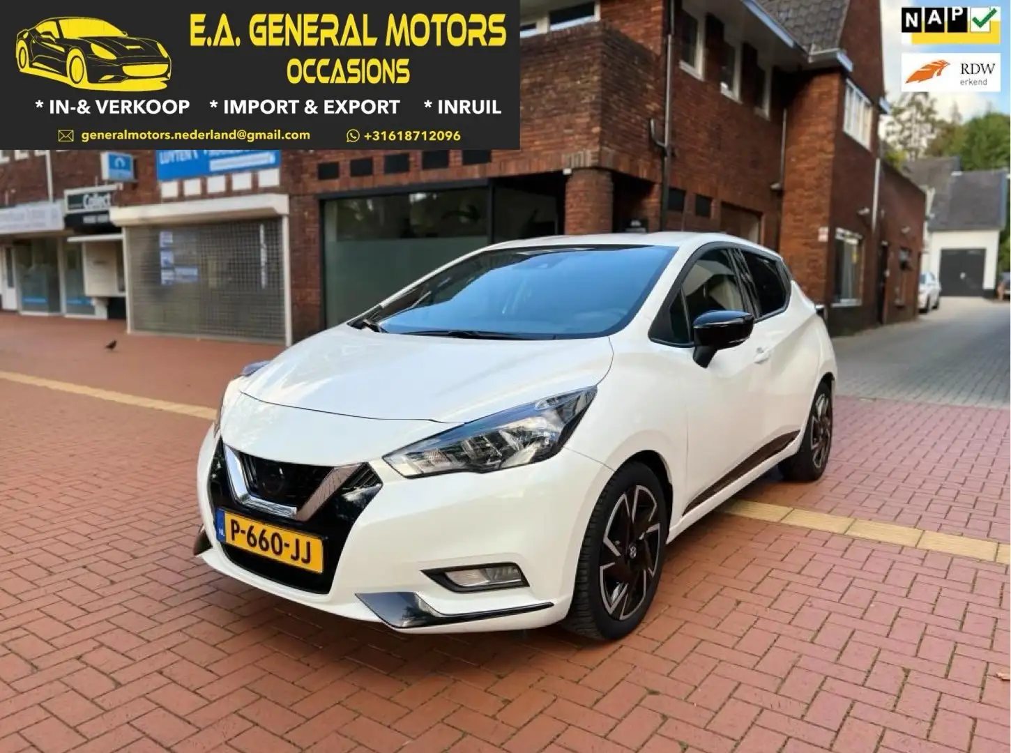 Nissan Micra 1.0 IG-T N-Design Wit - 1