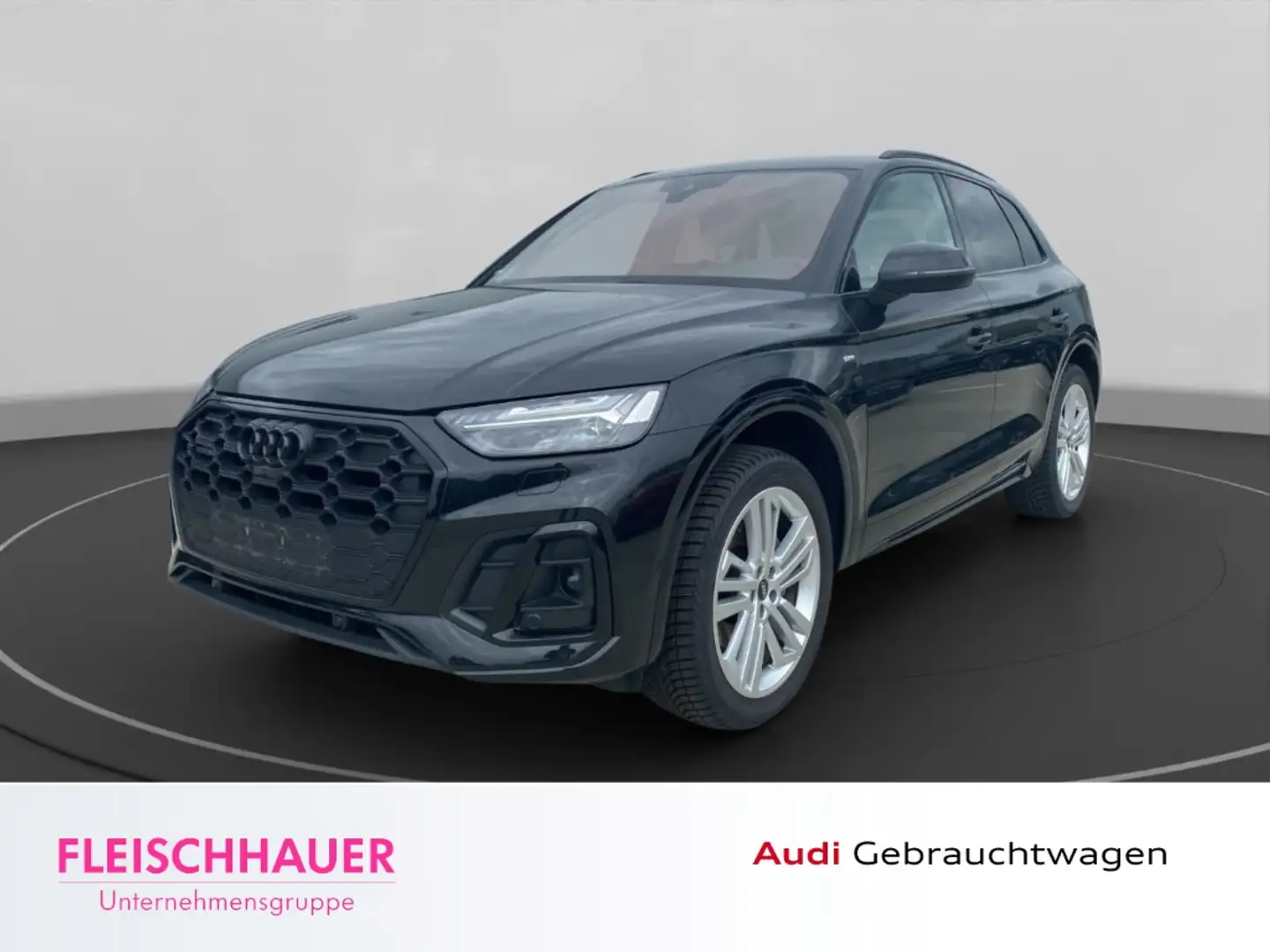 Audi Q5 40 TDI qu. S line Matrix+Navi+AHK+Kamera+Tour+Park Schwarz - 1