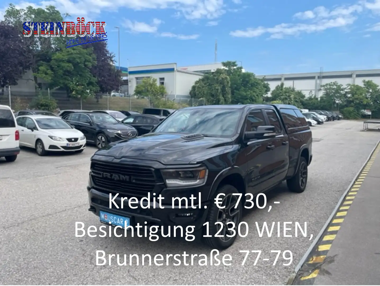 RAM 1500 Quad Cab Long Laramie Sp Hardtop € 47.500 ETTO Schwarz - 1