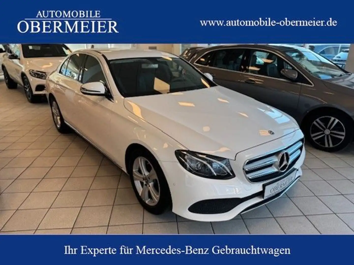 Mercedes-Benz E 200 Avantgarde 9G-Tr. RFK LED SHZ TWA Ambiente Blanc - 1