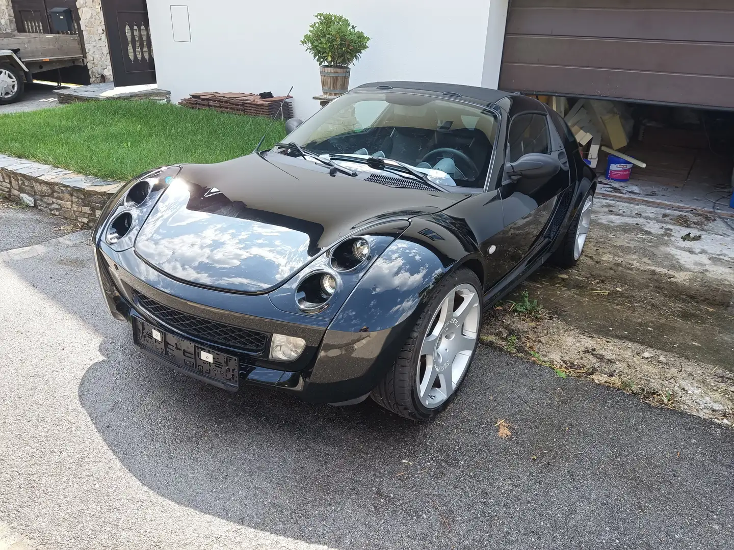 smart roadster Tauschmotor mit 95.000km Czarny - 2