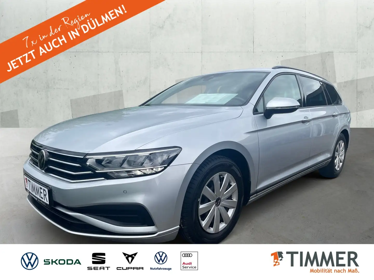 Volkswagen Passat Variant 2.0 TDI CONCEPT *LED *RKAM *NAVI *SHZ * Argintiu - 1