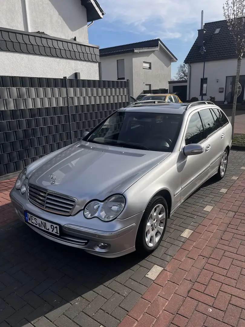 Mercedes-Benz C 220 Automatik Schiebedach Parksensor Silber - 2