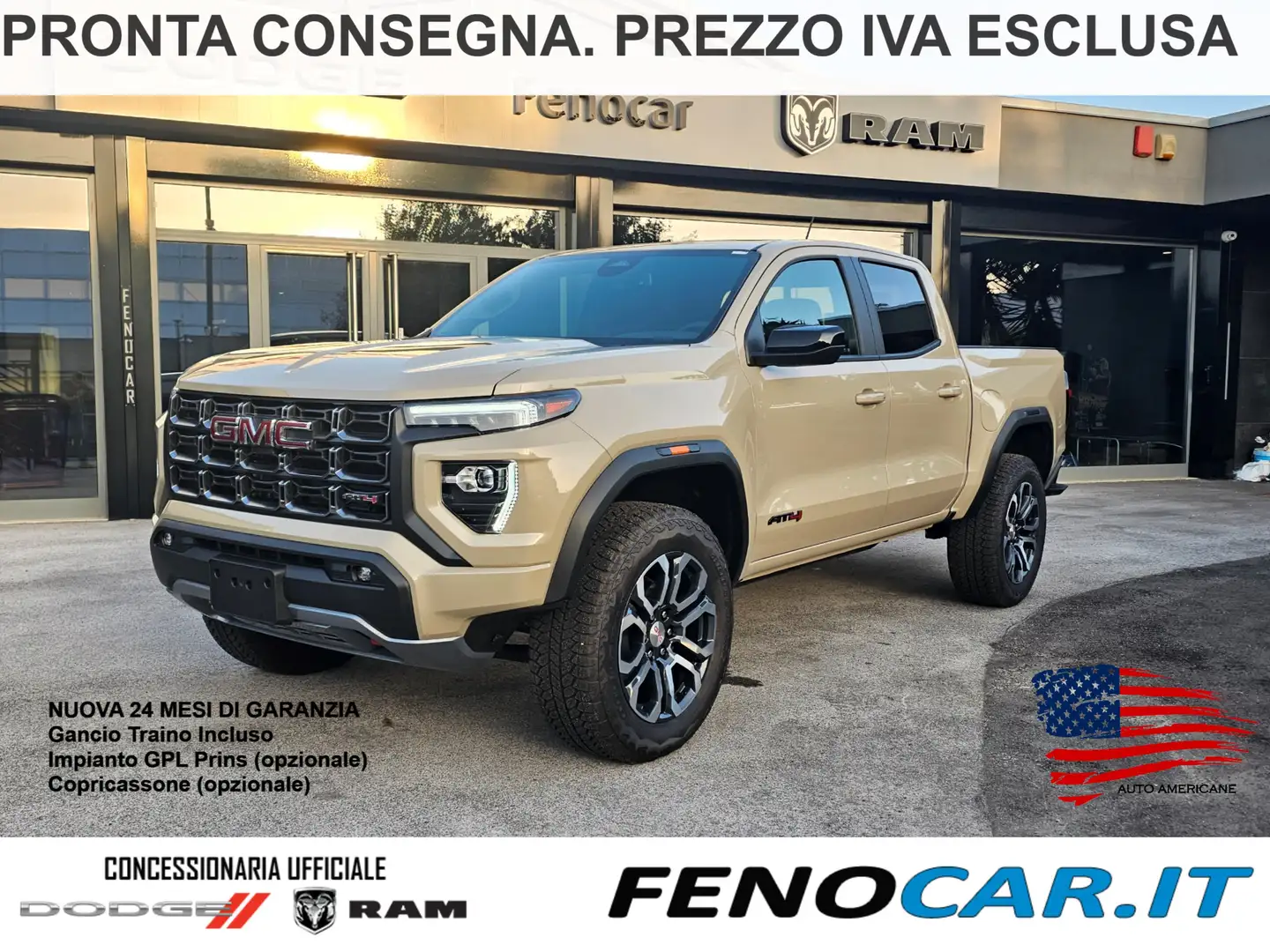 GMC Canyon 2.7L TURBOMAX AT4 CREW CAB 4WD AUTOCARRO N1 Beige - 1