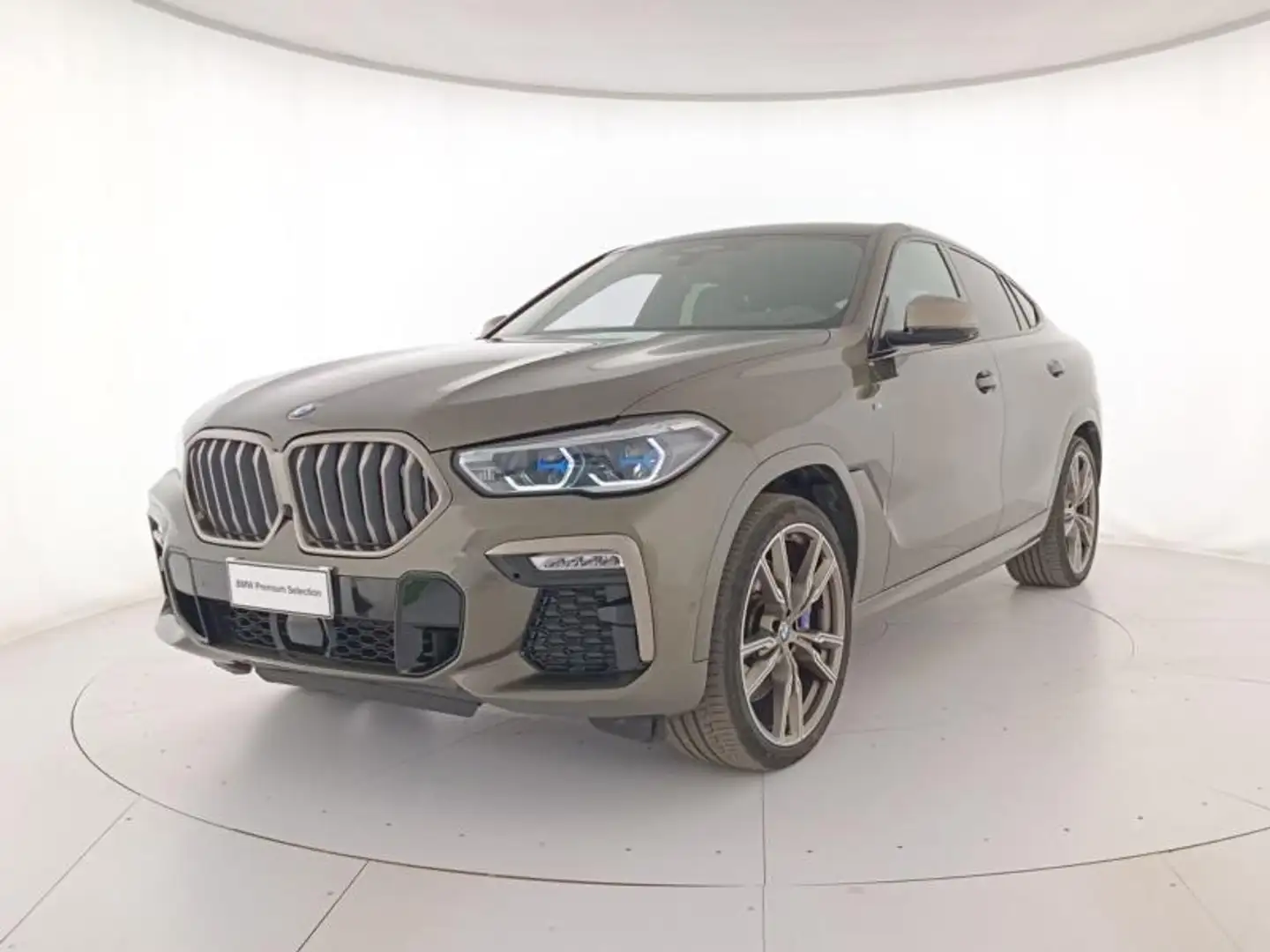 BMW X6 50d auto Grün - 1