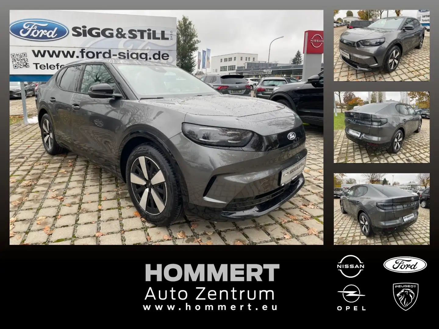 Ford Capri ELEKTRO AWD NAV*360°*IACC*HUD*LED*EL-KLAPPE Gris - 1