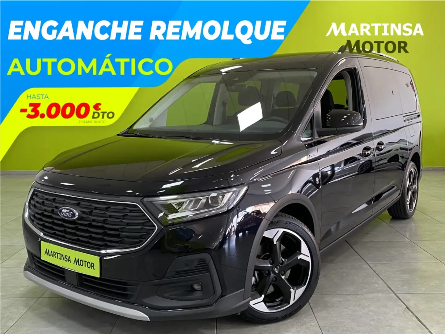 Ford Tourneo Connect Grand 2.0 Ecoblue LWB L2 Active 122 Aut. Negro - 1