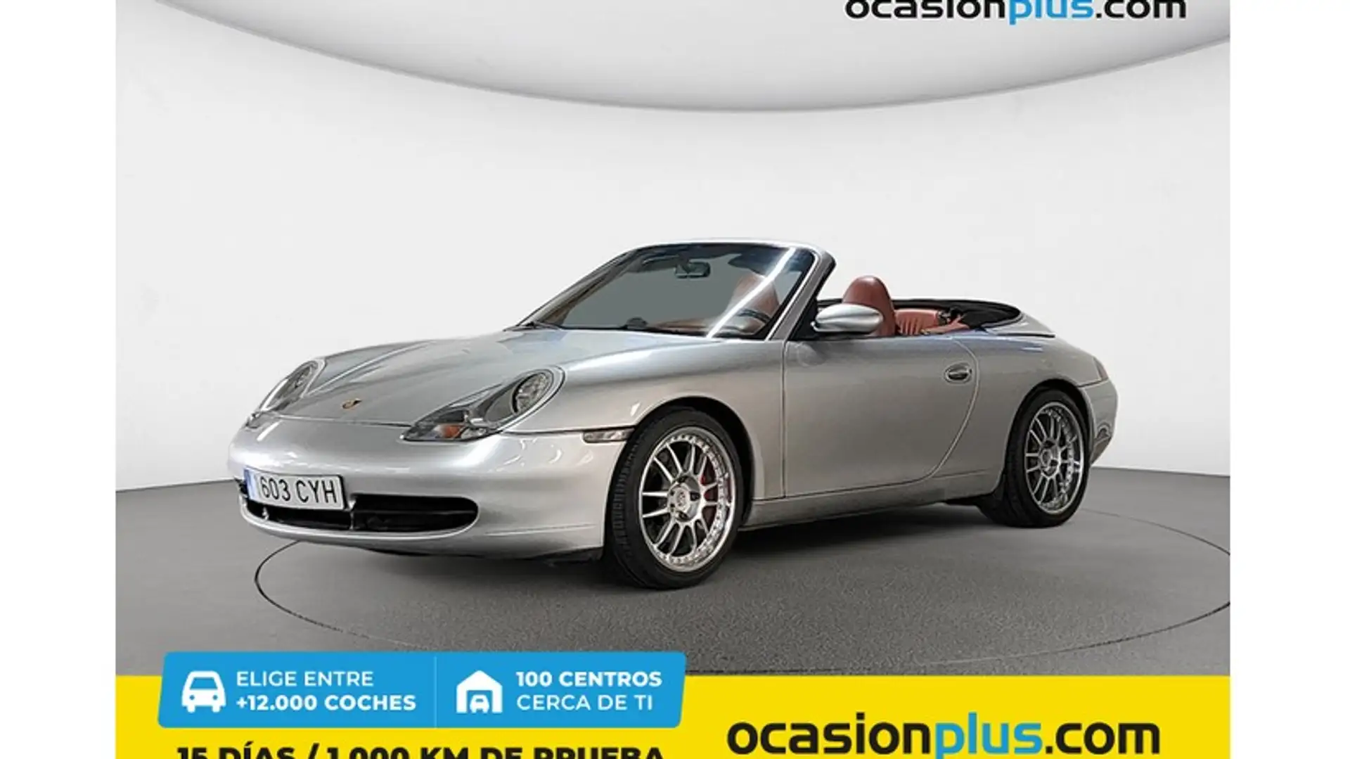 Porsche 996 Carrera Cabrio Plateado - 1