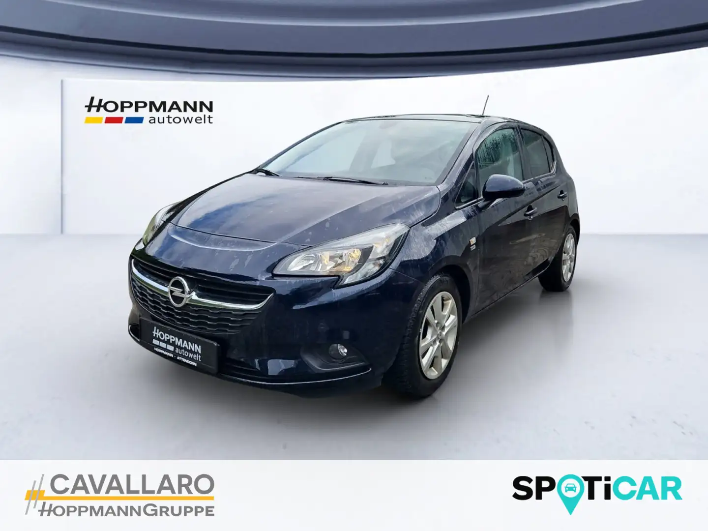 Opel Corsa E 120 Jahre 1.4*KAMERA*SITZHZG*8-FACH* Bleu - 1