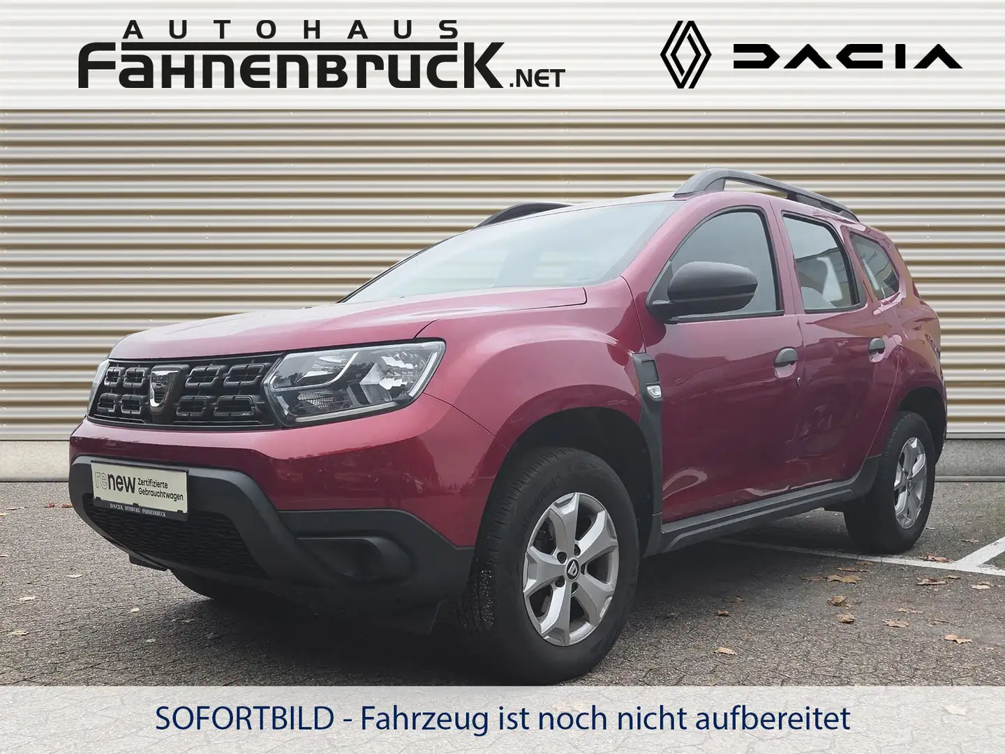 Dacia Duster Deal TCe 100 ECO-G Multimedia Scheckheft Rot - 1
