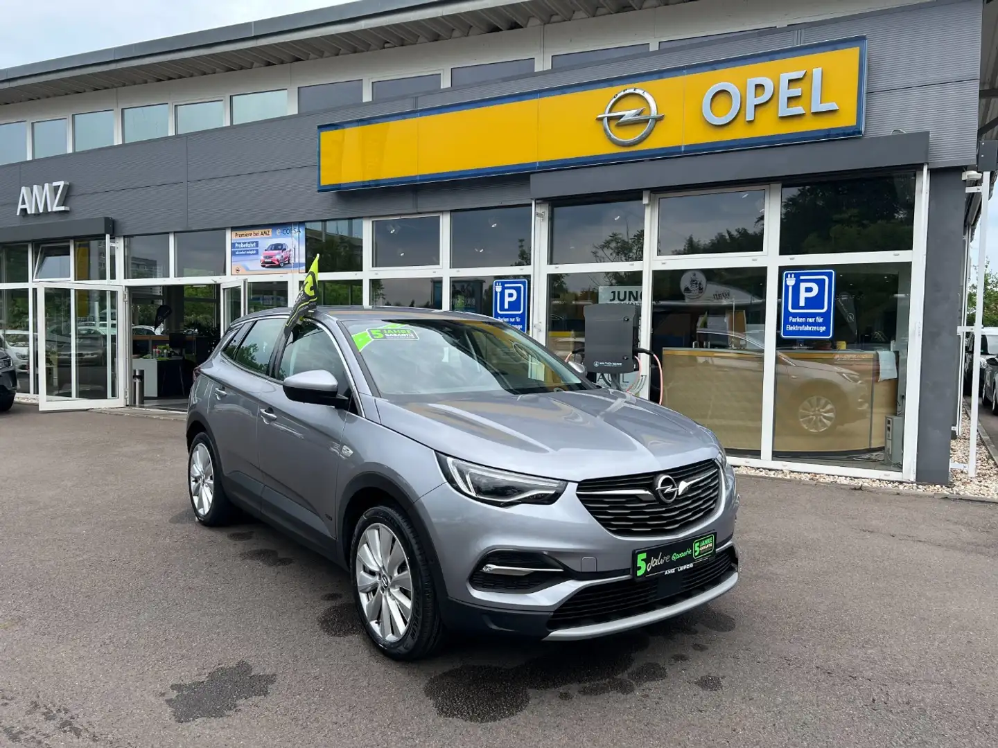 Opel Grandland X 1.6 Hybrid |Allrad|Anhängerk|Navi| Grau - 2