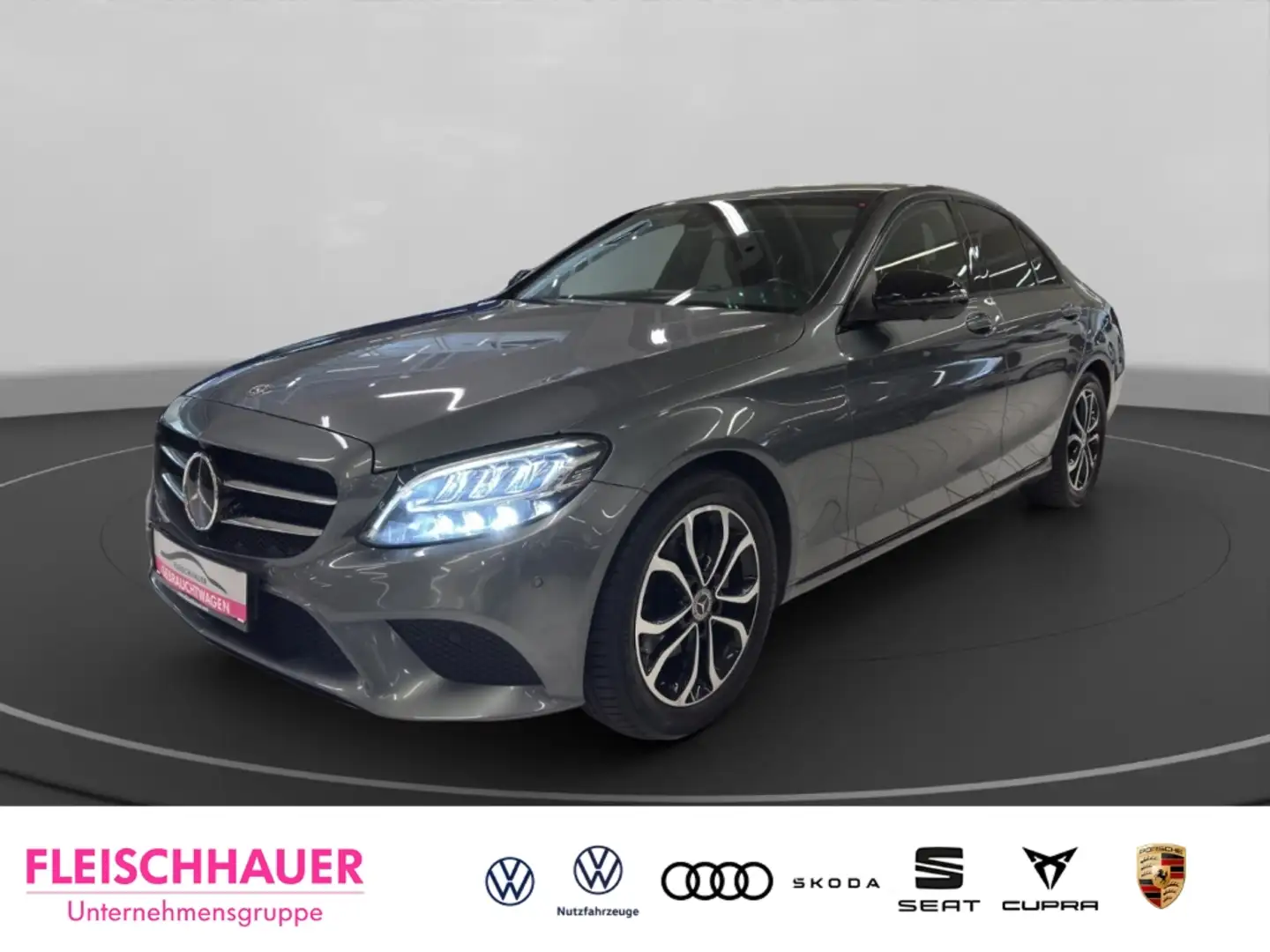 Mercedes-Benz C 200 Avantgarde Navi+LED+18''+360°Kamera+Widescreen Šedá - 1