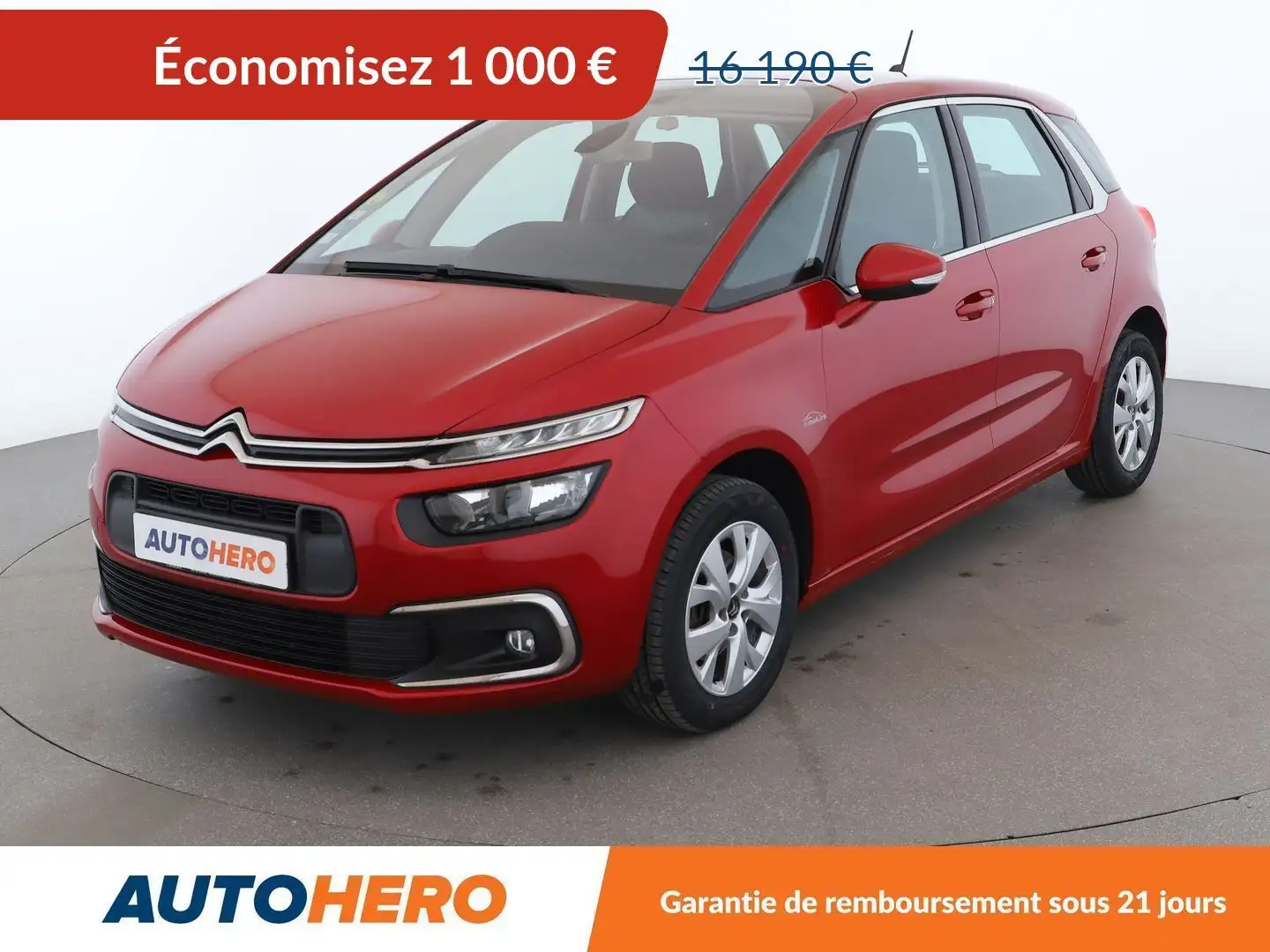 Citroen C4 SpaceTourer 1.5 Blue-HDi Feel EAT8 Roşu - 1