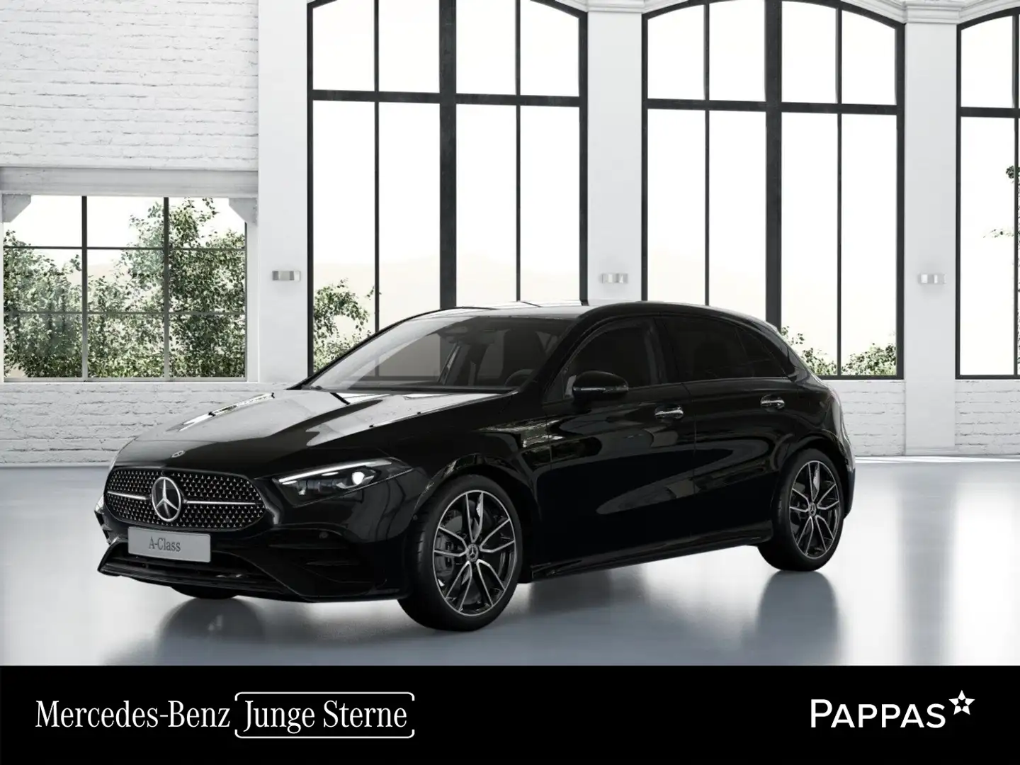 Mercedes-Benz A 180 d Kompaktlimousine Österreich-Edition AMG-Line Pre Schwarz - 1