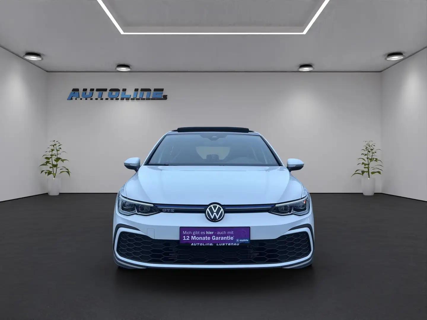Volkswagen Golf GTE E-Hybrid DSG *PANO* *SITZH* *LED* *KEY* *NAVI* Blanc - 2