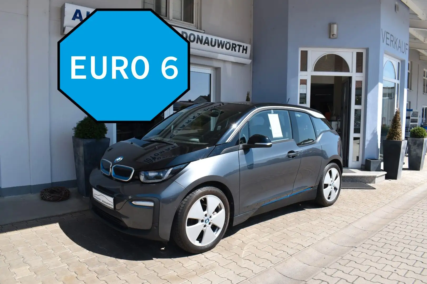 BMW i3 (120 Ah) Navi Prof. Kamera Sitzhzg PDC Gris - 2