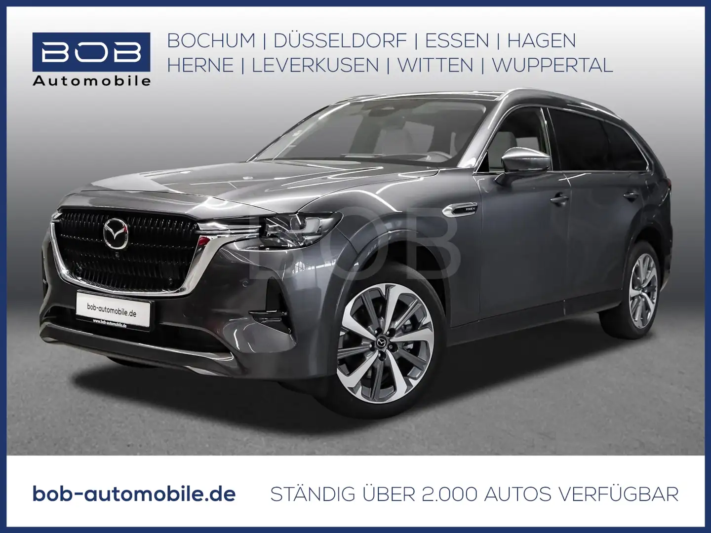 Mazda CX-80 2.5L PLUG-IN HYBRID 8AT AWD TAKUMI PLUS 8-fach ber Szary - 1