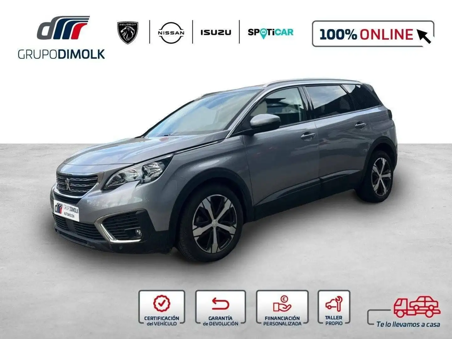 Peugeot 5008 1.5 BlueHDi 120CV S&S EAT6 Active Grigio - 1