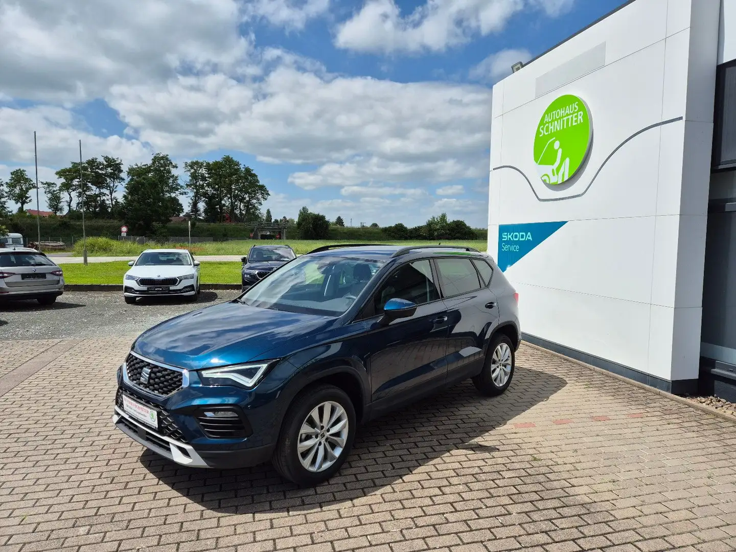 SEAT Ateca ATECA STYLE 1.5 TSI PARKLENK NAVI VOLL LED AHZV Blu/Azzurro - 1