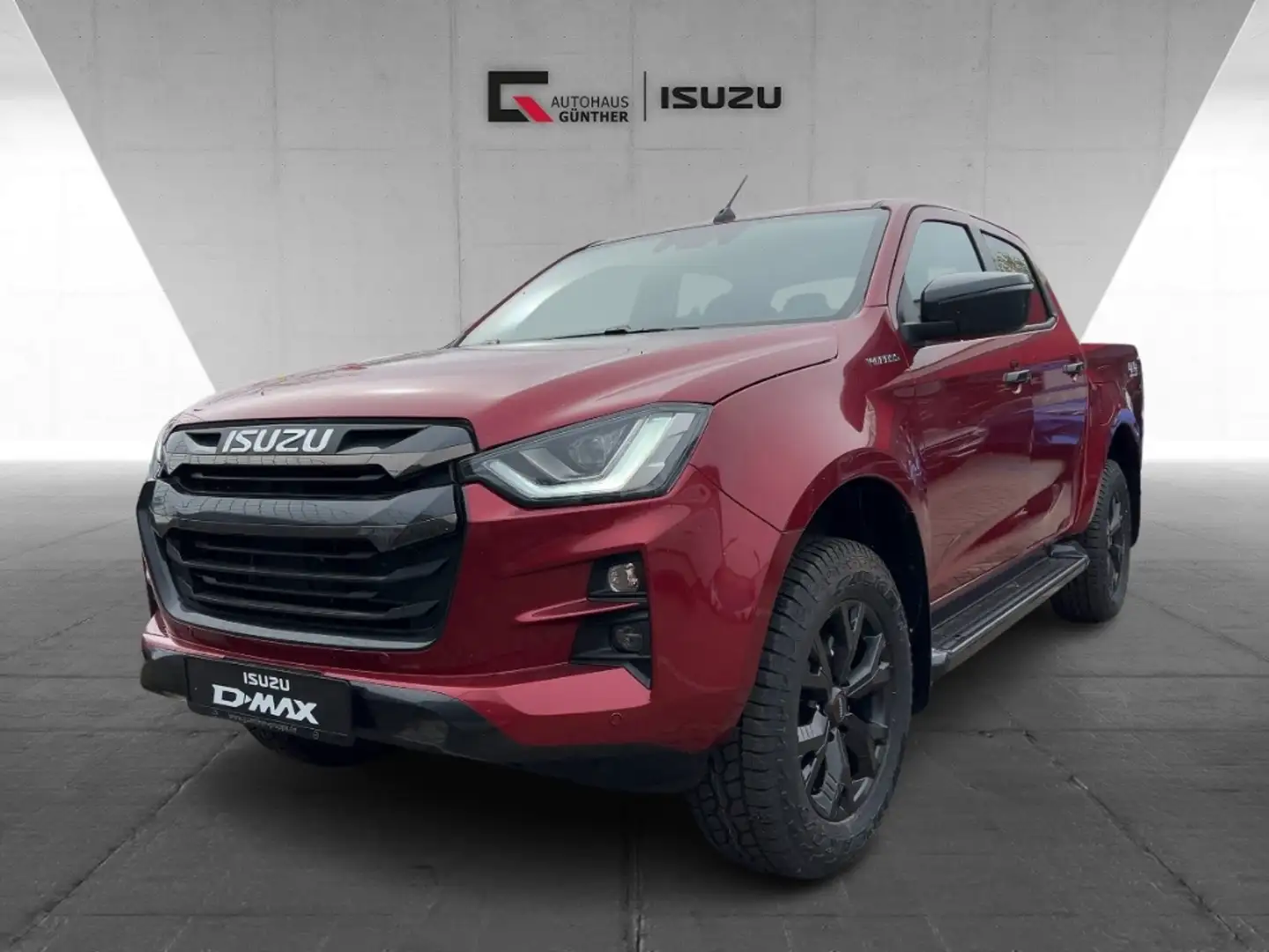 Isuzu D-Max V-CROSS Doka 4WD Autom./RFK/AHK/LED/Leder Červená - 1