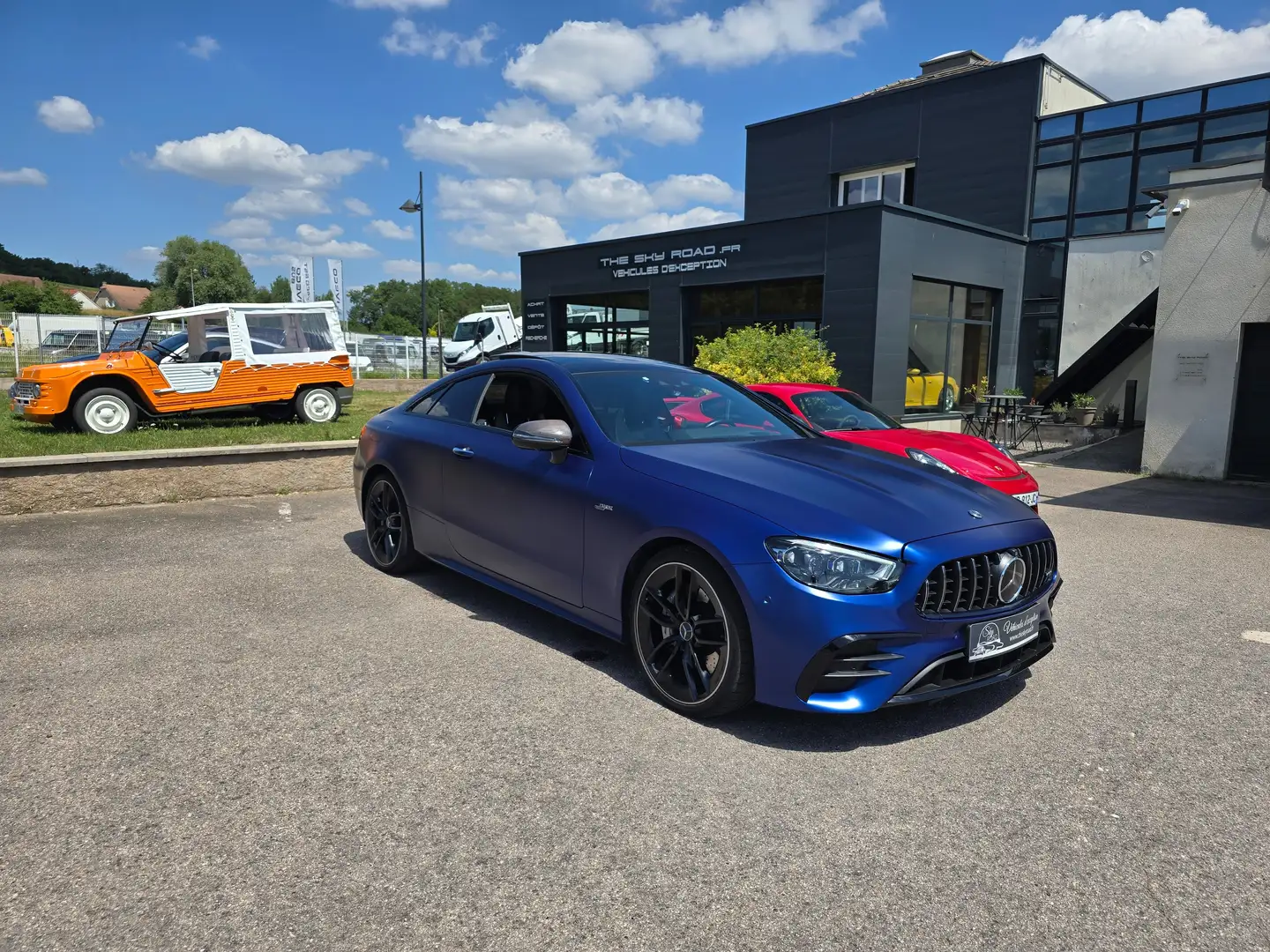 Mercedes-Benz E 53 AMG Classe E 53 EQBoost9G SPEEDSHIFT AMG 4-Matic+ Bleu - 1