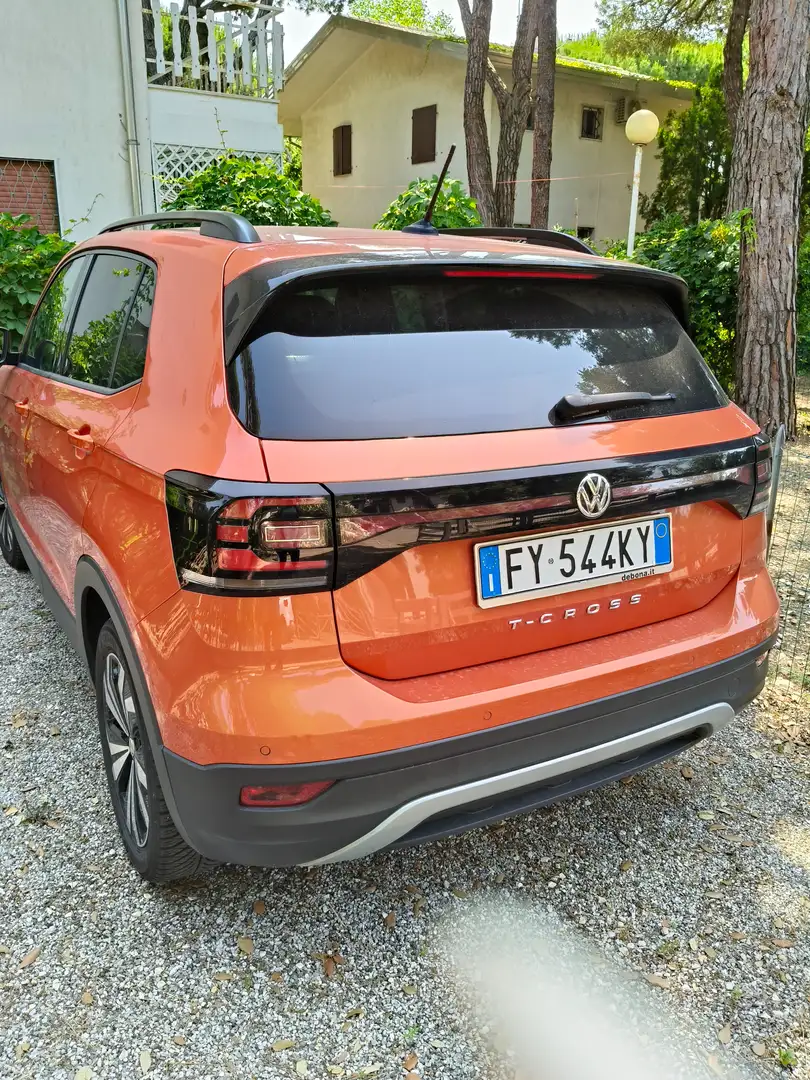 Volkswagen T-Cross T-Cross 2019 1.0 tsi Urban 95cv Arancione - 1