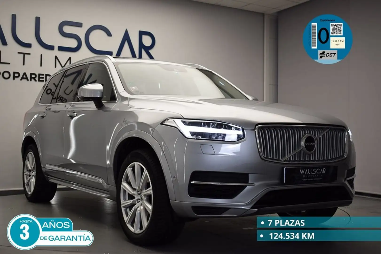 Volvo XC90 2.0 T8 AWD Inscription Auto Grijs - 1