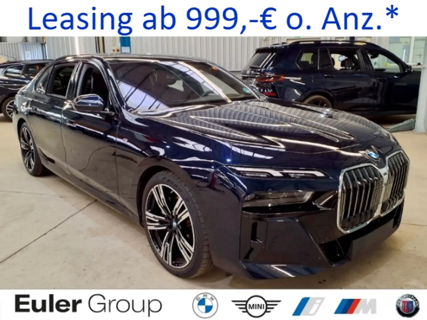 BMW 740 d xDrive M Sport 21'' PanoSky IconGl MF-Sitze Akti Schwarz - 1