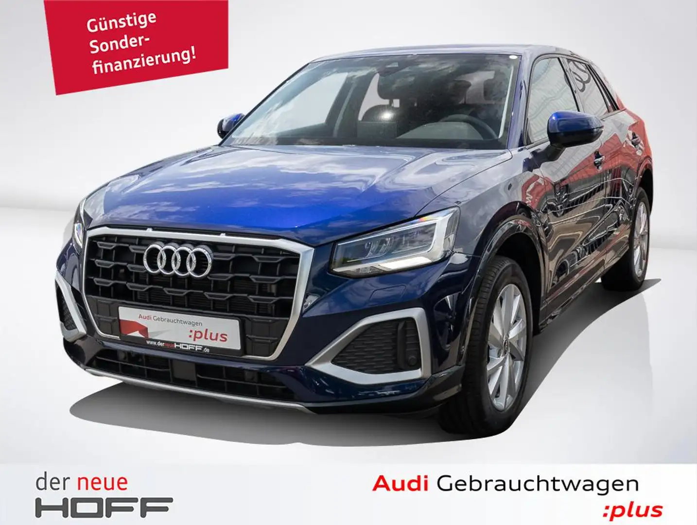 Audi Q2 Advanced 35 TFSI Navi AHK Leasing 259 Euro mtl. Bleu - 1