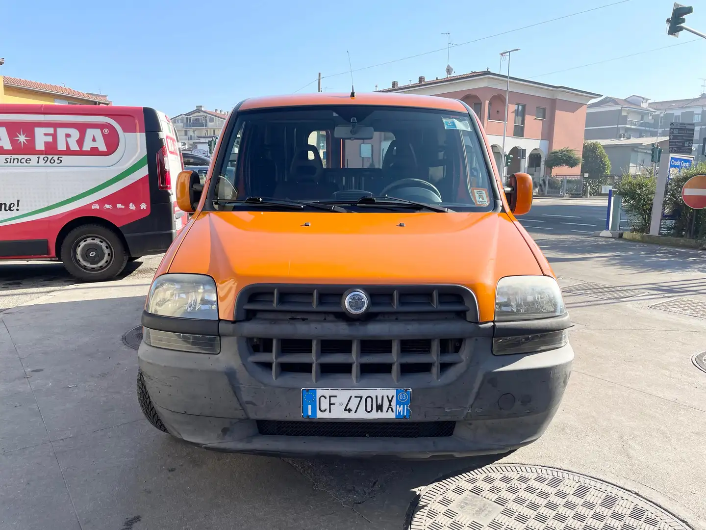 Fiat Doblo 1.9 jtd Cargo 101CV Arancione - 2