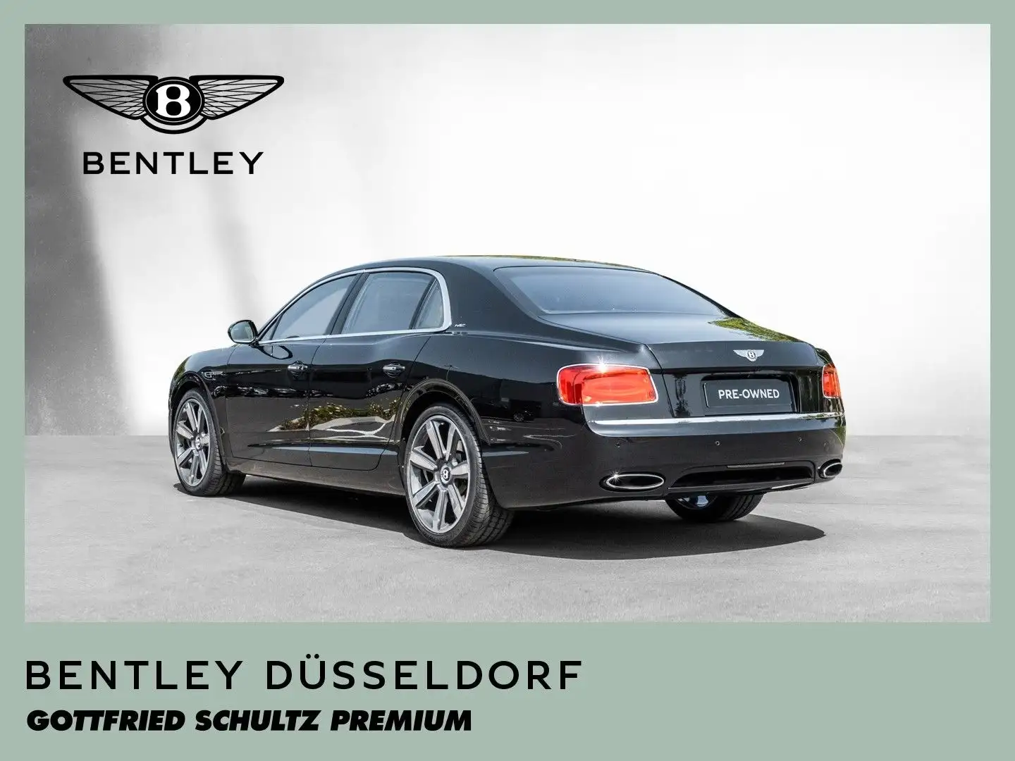 Bentley Flying Spur W12 // BENTLEY DÜSSELDORF Noir - 2