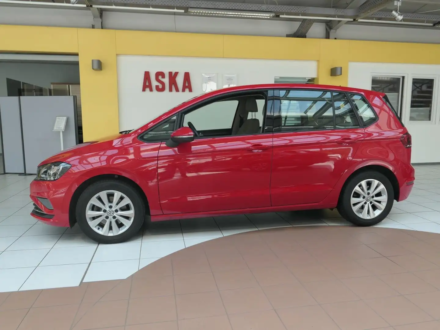 Volkswagen Golf Sportsvan VII 1.5 TSI*DSG*NAVI*AHK*ACC*PDC Piros - 2