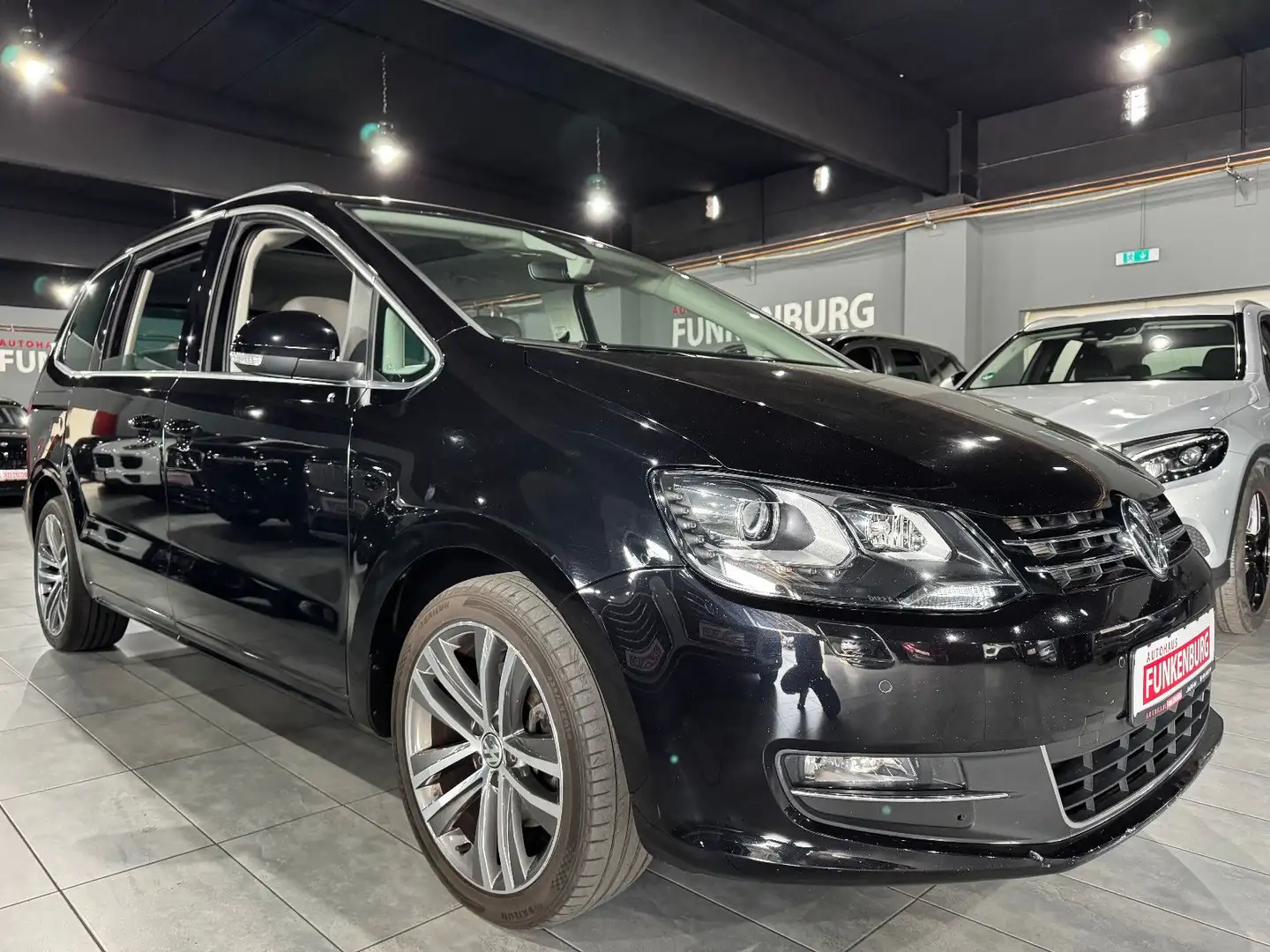 Volkswagen Sharan 2.0 Tdi Highline Negro - 1