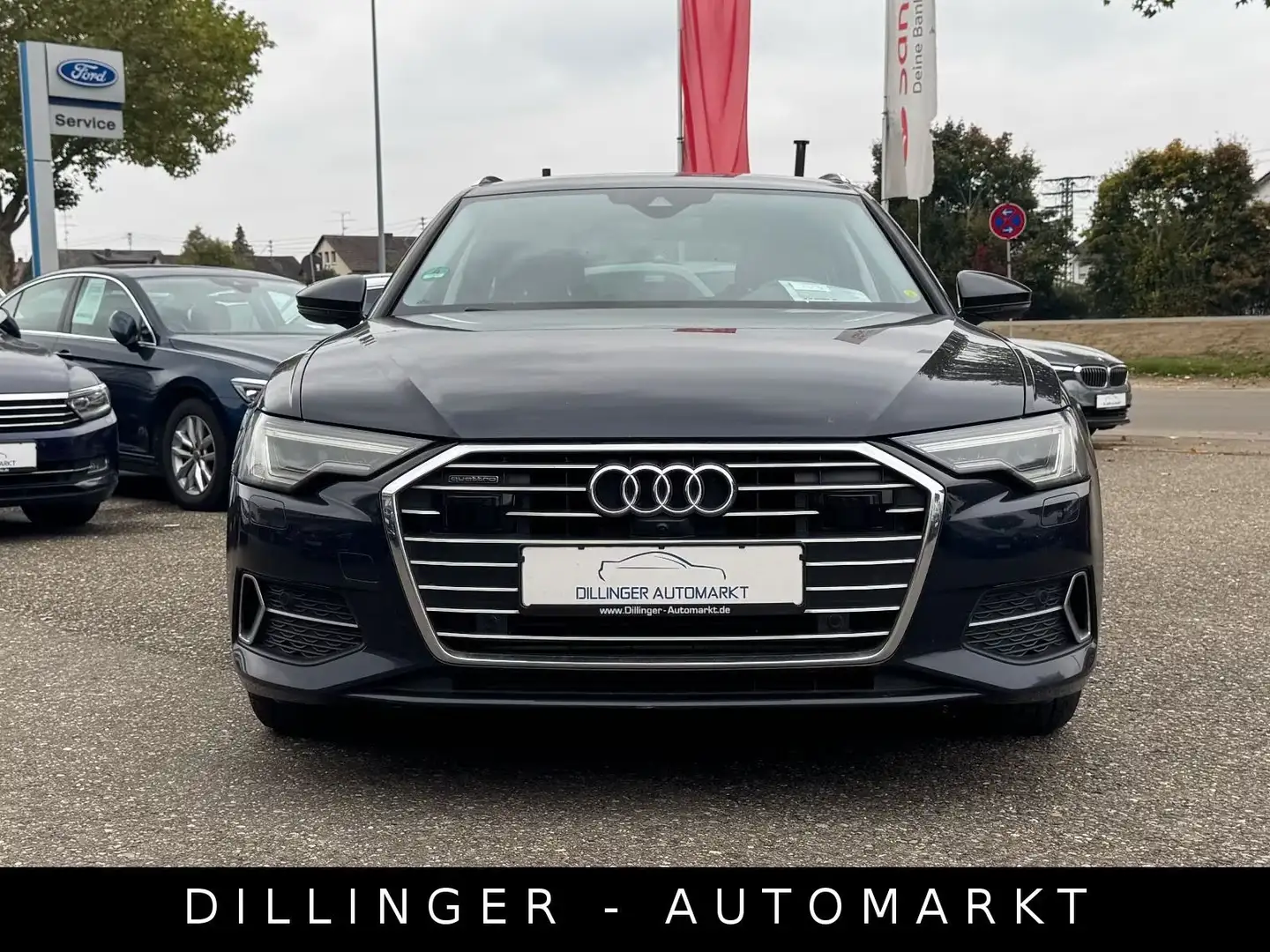 Audi A6 Avant 50 TDI quattro ACC Aut 286ps AHK Matrix Blau - 2